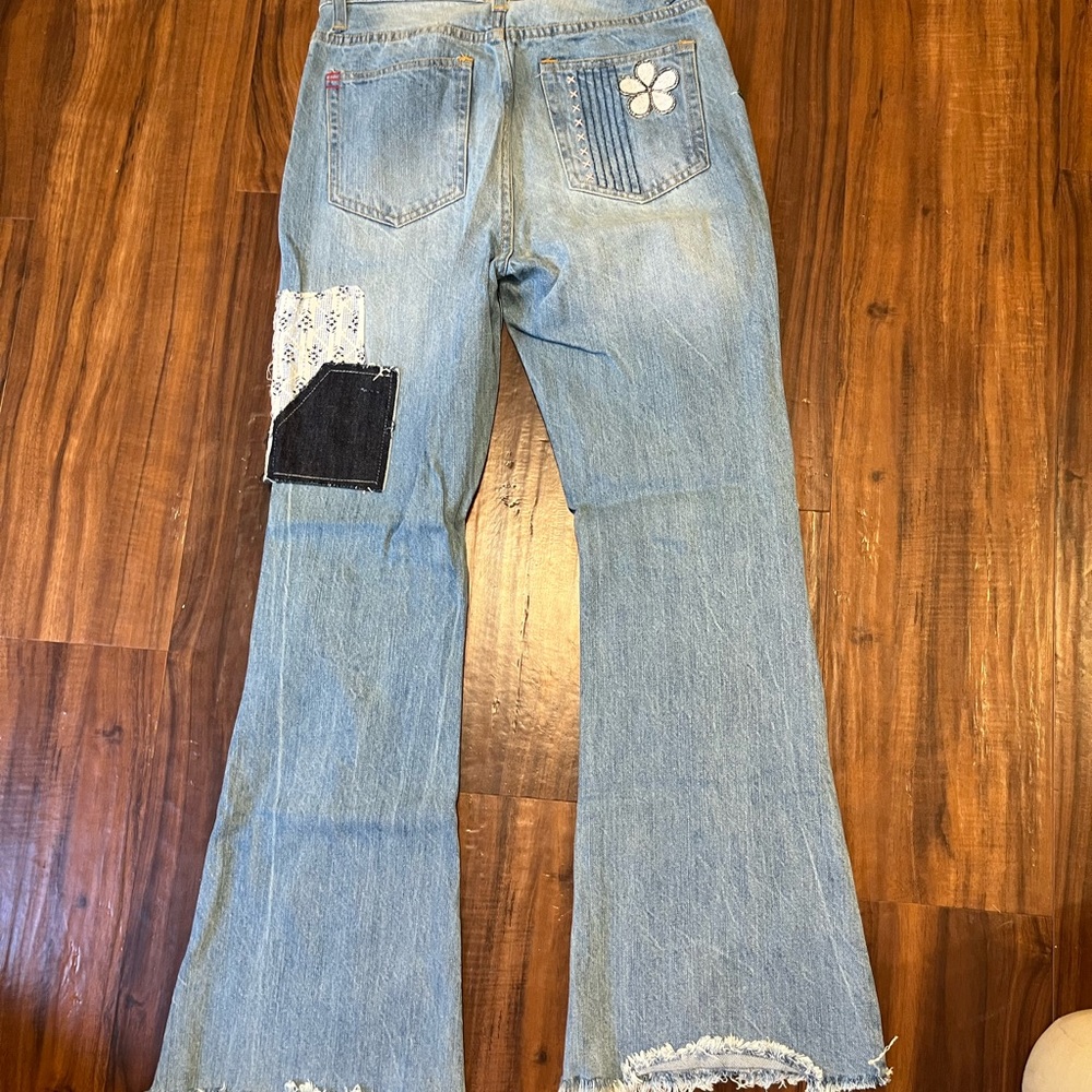 Bdg Multicolor Patchwork Flare Jeans - image 3